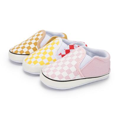 China Popular Deodorization Baby Non-slip Soft Padded Toddler Shoes Casual Canvas Baby Shoes for Boys and Girls for sale