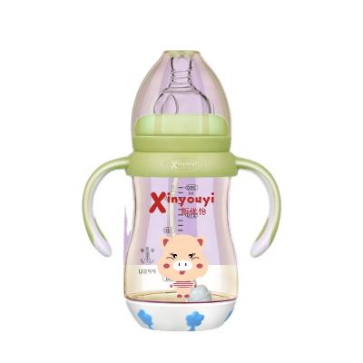 China Hot Sale 320ml BPA Free Bottle PPSU Large Capacity BPA Free Feeding Bottle for sale