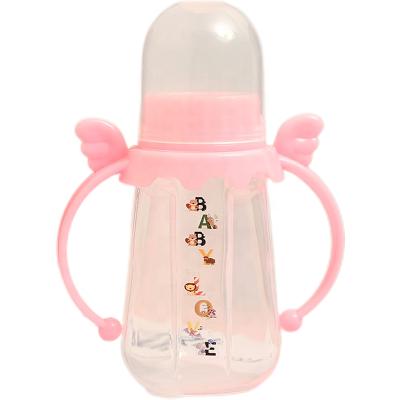 China BPA Free BPA Free Infant Babies Milk Bottle Food Grade Silicone PP Eco-Friendly Nipple Feeding Bottles for sale