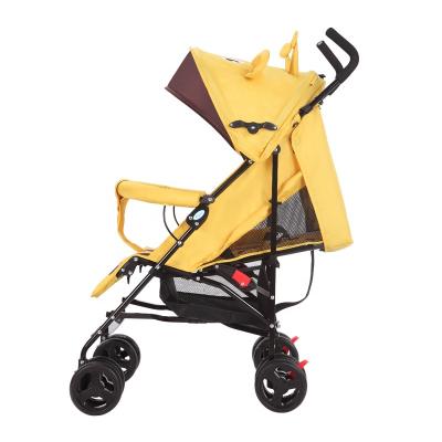 China New lightweight stroller folding free installation and convenient to gather universal folding car fawn shape four-season lightweight baby stroller for sale