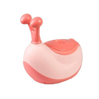 China PP Modeling Cartoon Snail Training Baby Toilet Safety And Environmental Protection Baby Potty Warm Toilet Seat for sale