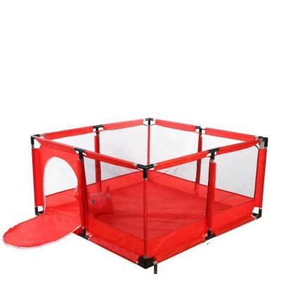 China Eco-friendly.anti-slip.water-proof Factory Fashion Baby Playhouse Ann Oxford Fabric Best Selling Square Baby Fences Indoor Playpen for sale