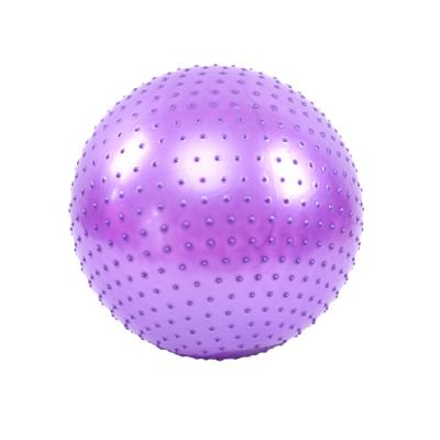 China Eco-Friendly Custom Wholesale PVC Logo Massage Yoga Ball Round For Yoga Balance Exercise 55cm 65cm 75cm for sale