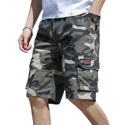 China Outdoor tactical Shorts Casual Men's Knee-length Cargo Pants Mens Cotton Grey Cargo Pants for sale