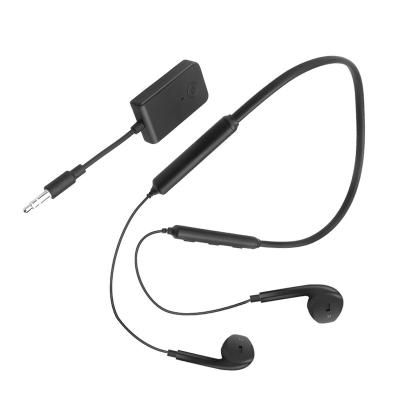 China Wholesale Neckband Black Cell Phone Noise Canceling Earbuds Wireless Headsets Headphones for sale