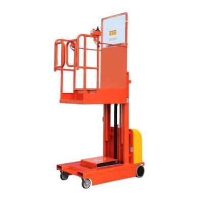 China Hotels ElectricHeight Elevator Stacker Mini Capacity Stacker Reclaime Self Load/Unload Stacker for sale