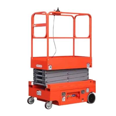 China Hotels Mobile Aerial Work Platform Elevated Scissor Lift for sale