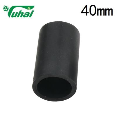 China Long Life Rubber Pipe Adapter , Straight Shape 40mm Dia Rubber Pipe Joiners for sale