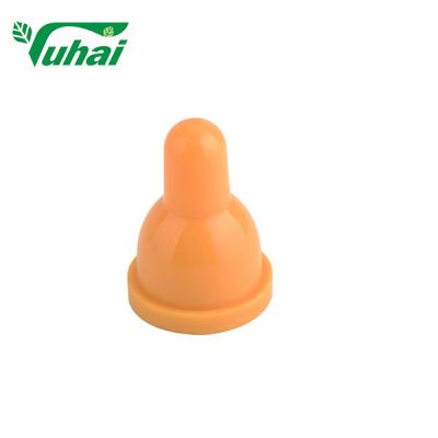 China Yellow Animal Feeding Teats 2.3*3.4*4.7cm Dimension High Flexibility for sale