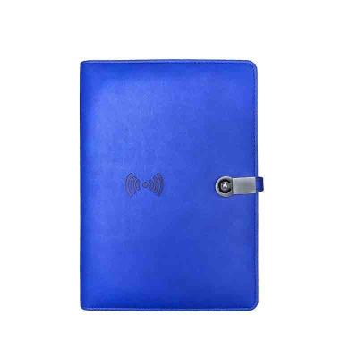 China Hardcover Book Factory Price Customized A5 10000mah Power Bank Planner Notebook With 16GB U Disk for sale