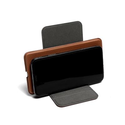 China Features PU Leather Powerbank Qi-Enabled Charging Wallet with Wireless Charger Power Bank Travel Wallet RFID Blocking Wallet Customs Data for sale