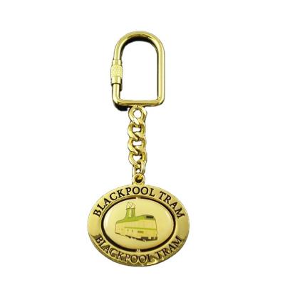 China Promotion & Gift Metal Souvenir Spinner Spinner Key Chain Rotating Key Chain for sale