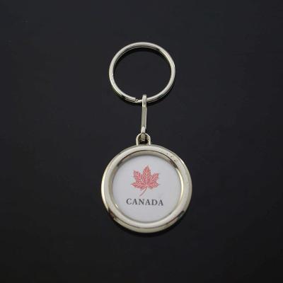 China Promotion & gift high quality custom metal key chain, photo frame key chain, photo-frame key holder for sale