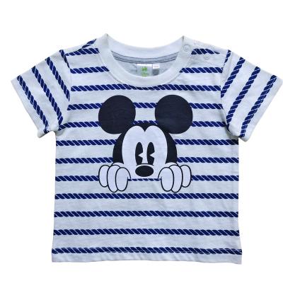 China Baby Kids Clothing Short Sleeve T-Shirts Cartoon Breathable 100% Cotton for sale