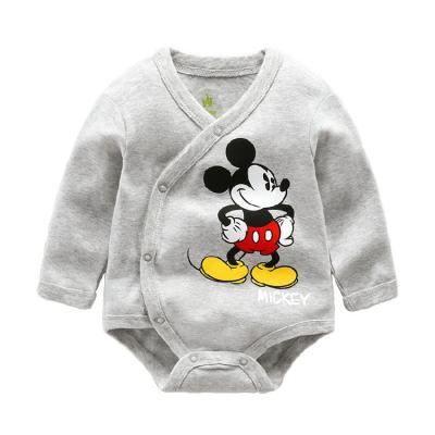 China Can be as customer's requirements interesting looking newborn clothing 100% cotton baby's natural romper for sale