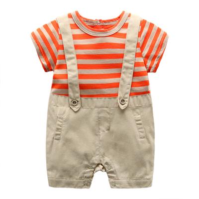 China Can Be As Customer Requirements Lovely Baby Bodysuits Baby Wear Short Sleeve Baby Onesie Rompers for sale