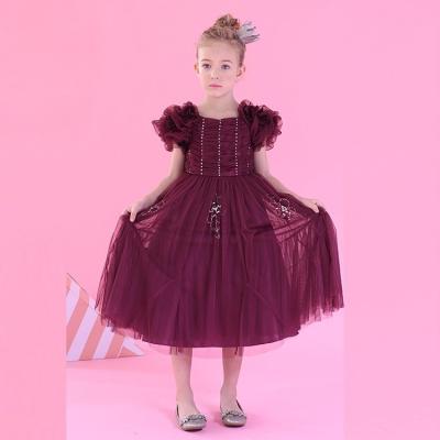 China Customize Factory Custom Fashion Kids Wear Baby Girl Dress Up Dress for sale