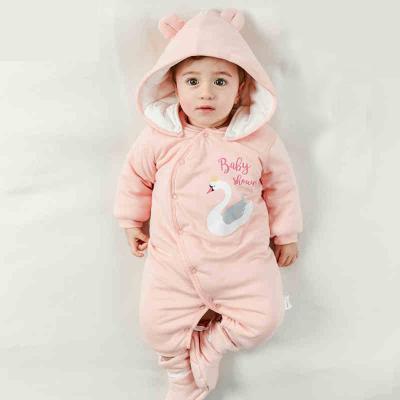 China Can Be As Customer Requirements Colors All Custom Winter Organic Cotton Baby Romper With Shoes for sale