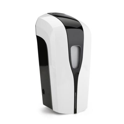 China Foam Soap Dispenser Infrared Sensor 1000ml Touch Free Spray Alcohol Foam Soap Hand Sanitizer Dispenser Wall Liquid Quantity for sale