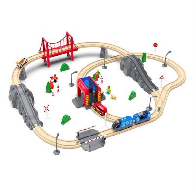 China Newest Design Durable DIY Electric Racing Track Racing Flexible Track Toys for sale