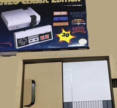 China US and EU Version 1:1 30 N.E.S Retro Video Game Console MINI Edition Entertaiment System Classic 30 in 1 Console HD Games for sale