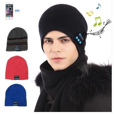 China COMMON 9 Colors Wireless Earphone Electronics Outdoor Sports Stereo Wireless Music Hat Smart Hat For Smart Phone for sale