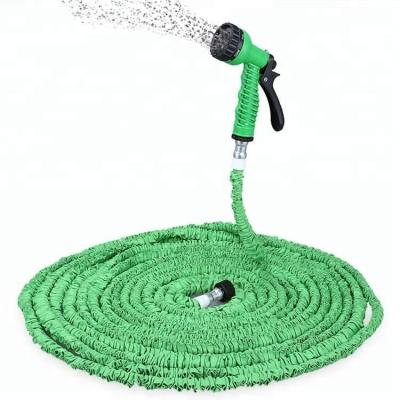 China 25FT-200FT Adjustable Expandable Garden Hose Hose With 7 In 1 Spray Gun for sale