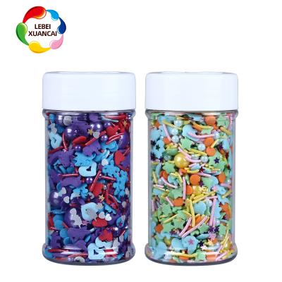 China Festive & Wholesale 2020 new style party shinny cheapest price edible glitter star mix sprinkles candy bakery ingredients for cake decoration for sale