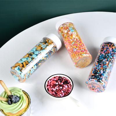 China Festive & Modern Bakery Party 2020 Latest Style Ingredients Factory Cheapest Price Edible Glitter Star Mix Sprinkles Candy For Cake Decoration for sale