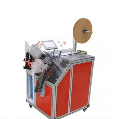 China Auto Ultrasonic Cloth Cutter Tape Webbing Cutter Machine Automatic Ultrasonic Slitting Machine for sale