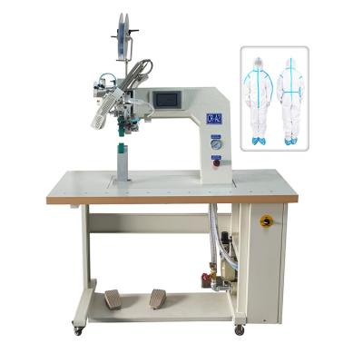 China CR-A2 Outerwear Waterproof Adhesive PVC and PU Tape Machine Seamless Hot Air Seam Sealing Machine for PPE Product for sale