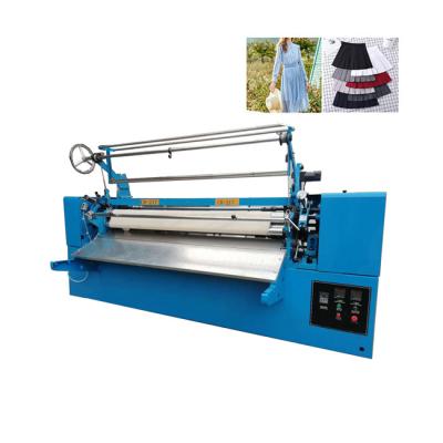 China Combined bamboo sheet & vertical bamboo sheet factory direct automated textile fabric pleating machine for sale