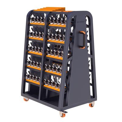 China BT30BT40HSK63 Heavy Duty CNC Tool Rack Machining Center Tool Vehicle Cnc Storage Welding Rack E5001 for sale