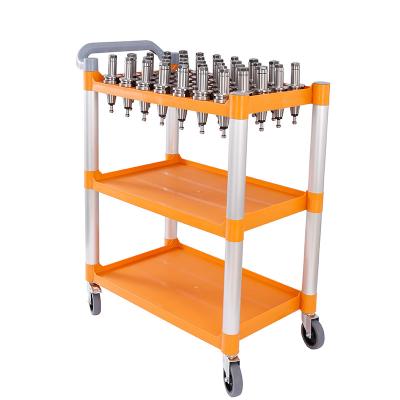 China Bt40 CNC Tool Carts Bt50 CNC Tool Carts For Vertical Machining Center Workshop CNC Cutting Tool Management Troll C3-0105 racks cabinet tool for sale