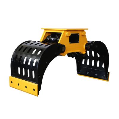 China Crawler Excavator Hydraulic Demolition Machine Excavator Grapple For 30ton Excavator for sale