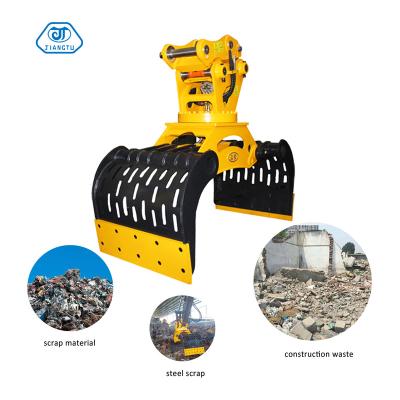 China Professional Trusses Sorting And Demolition Grapple Factory Use M+S Engine for sale