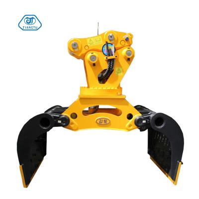 China Hydraulic trusses demolition matching grab for SANY excavator for sale for sale