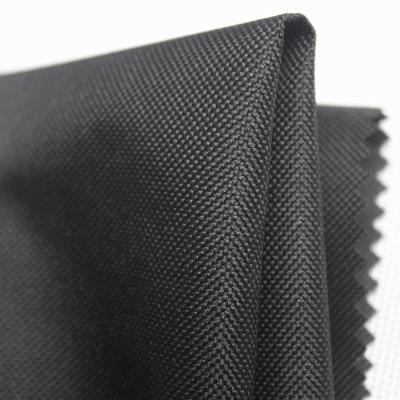 China Customizable Blackout 400D DTY PA Coated Plain Woven Polyester Oxford Bag Fabric for sale