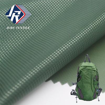 China Stretcher Travel Bag Supplier Green Color Tear-resistant PVC Coated 600d Polyester Oxford PVC School Bag Fabric for sale