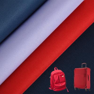 China Blackout backpack luggage guchi pu coating 900D 900 denier polyester oxford fabric for sale