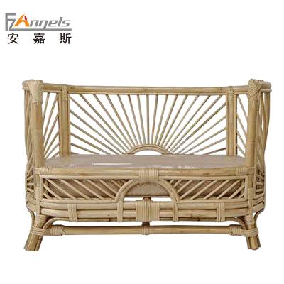 China Wholesale European Style Fashion Stocked Hand & Woven Rattan Dog Kennel Doll Bed Handcrafted Home Decor Cat Doll Hutch Bed for sale