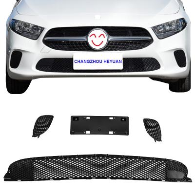 China Net Facelift Body Parts Car Bar Fog Light Frame License Plate Body Accessories For Benz A Class W177 2019-2022 1778854202 1778854302 for sale