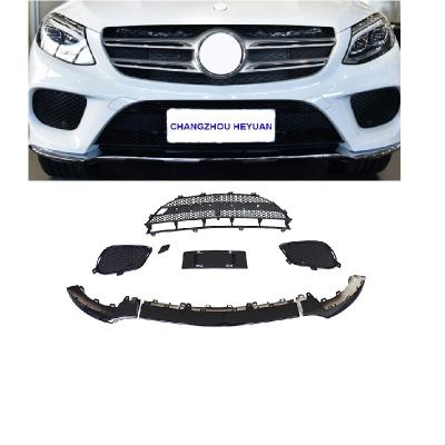 China High Quality Auto Facelift Body Parts Grill Strip License Plate Bumper Body Part For Benz GLE Class W292 2015-2018 2928850300 2928850400 2928855822 for sale