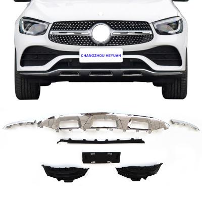 China Facelift Body Parts Car Fog Light Frame Front Bumper Grille Strip Accessories For Benz CGL Class W253 2020+ 2538851804 2538852104 2538852404 for sale