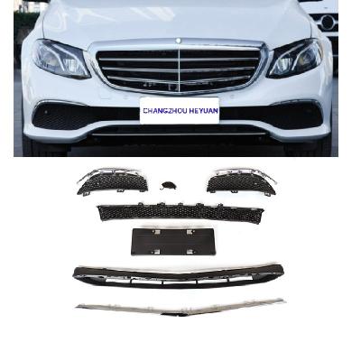 China Front Bumper Grille Lip Refitted Car Facelift Body Parts Kit For Benz E Class W213 2016+ 2138850174 2138850274 2138857000 2138850174 2138850274 2138857000 for sale