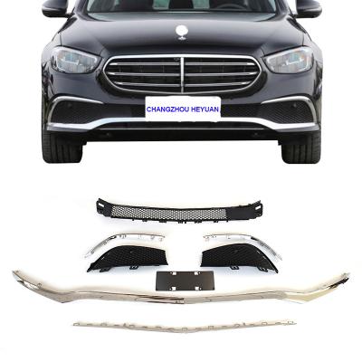 China Facelift Body Parts Wholesale Car Front Bumper Grille Strip Body Kit For Benz E Class W213 2016+ 2138850174 2138850274 2138850274 2138850274 21 for sale