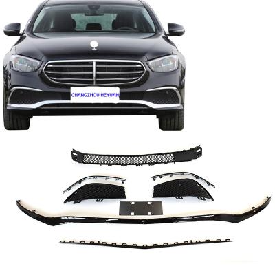 China Front Bumper Strip Grille Body Kit For Benz E Class W213 2016+ 2138850300 Facelift Body Parts Factory Outlets Car 2138857000 2138850174 for sale