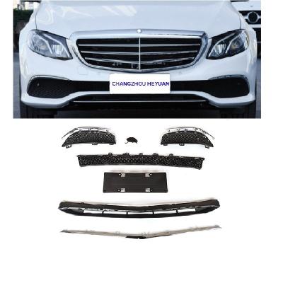 China Car Front Bumper Facelift Body Facelift Body Parts Kit For Benz E Class W213 2016+ 2058852500 2058852600 2058852700 for sale