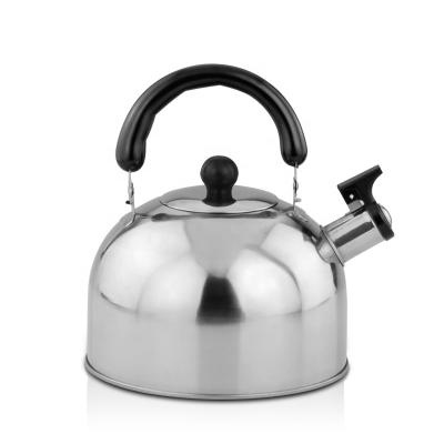 China High Quality Sustainable Portable Color Travel Kettle 304 Stainless Steel Induction Custom Whistling Kettle for sale