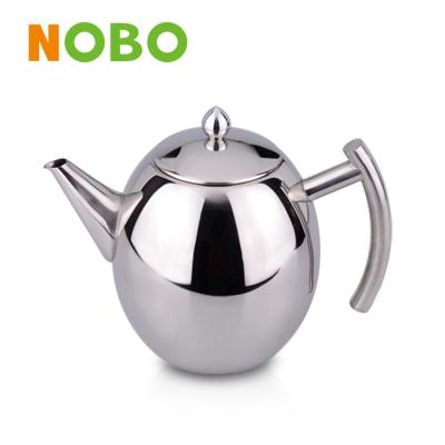 China Stainless Steel Teapot Coffee Drip Water Kettle Viable Turkish Tea Kettle for sale